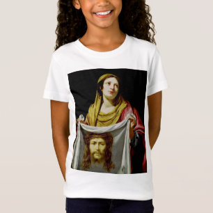 Saint Veronica with the Holy Veil Sacred Fine Art T-Shirt