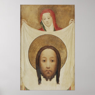 Saint Veronica with the Sudarium, c.1420 Poster