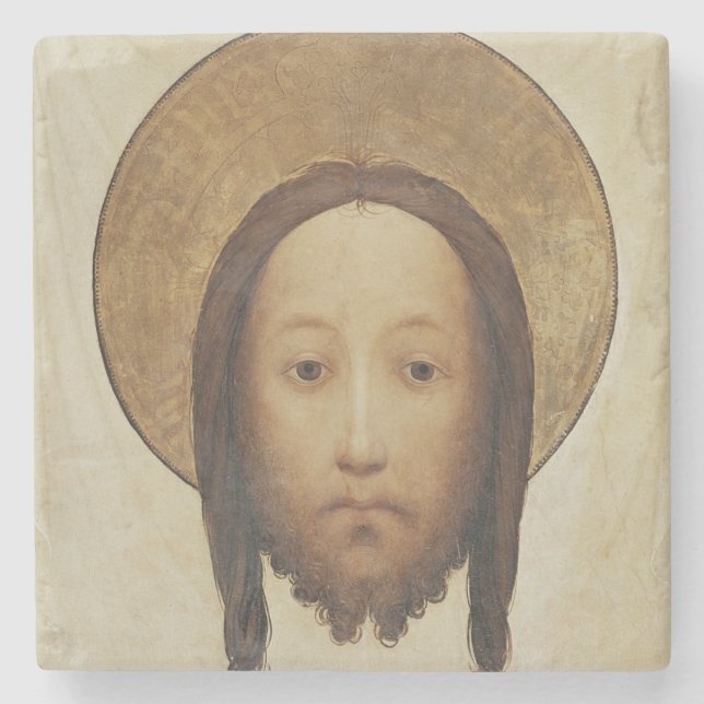Saint Veronica with the Sudarium, c.1420 Stone Coaster (Front)
