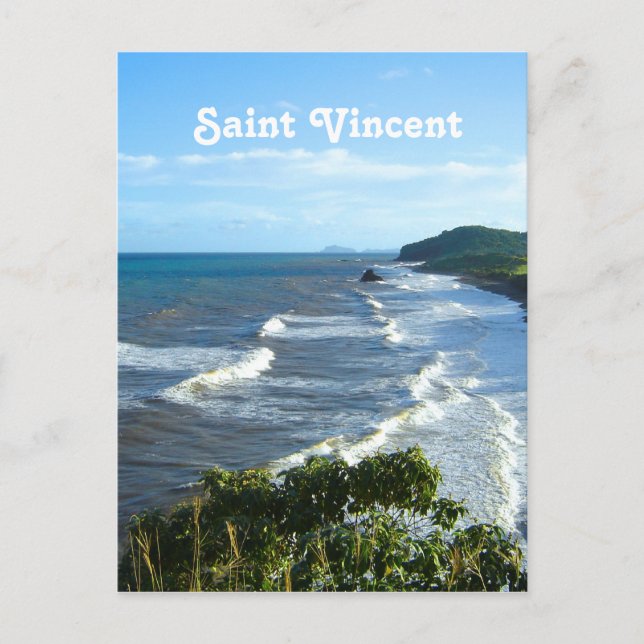 Saint Vincent and Grenadine Postcard (Front)