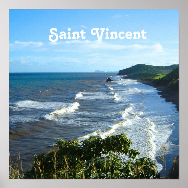 Saint Vincent and Grenadine Poster (Front)