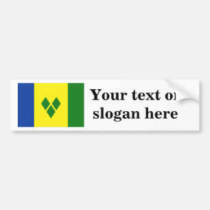 Saint Vincent and the Grenadines Bumper Sticker