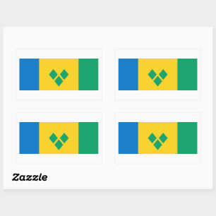 Saint Vincent and the Grenadines Flag Sticker