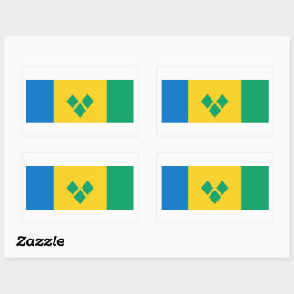 Saint Vincent and the Grenadines Flag Sticker