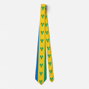 Saint Vincent and the Grenadines Flag Tie