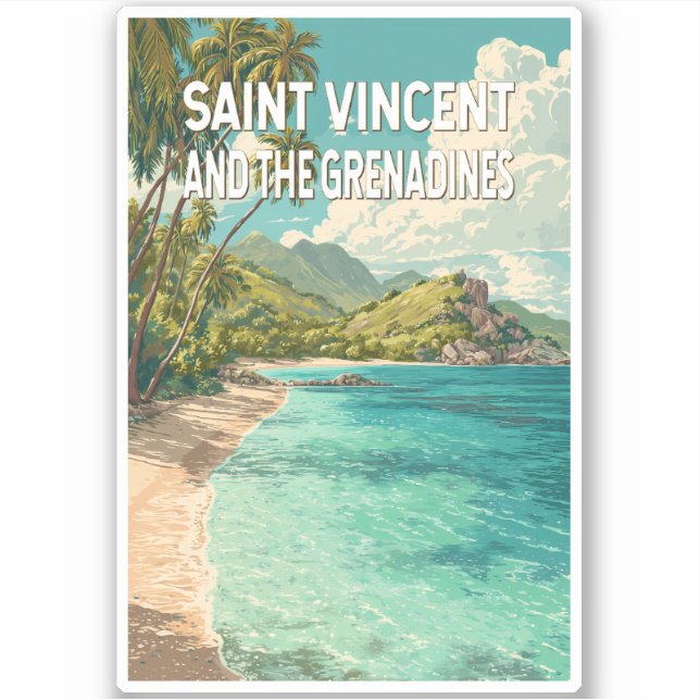Saint Vincent and the Grenadines Illustration (Front)