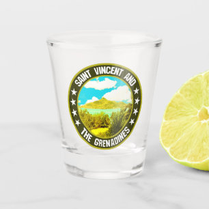 Saint Vincent and the Grenadines                   Shot Glass