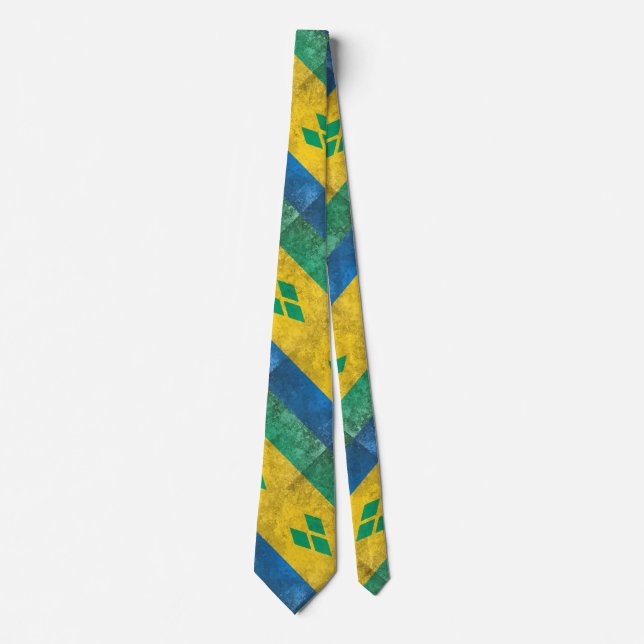 Saint Vincent and the Grenadines Tie (Front)