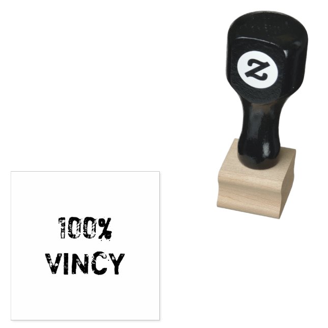 Saint Vincent and the Grenadines Vincy Rubber Stamp (Stamped)