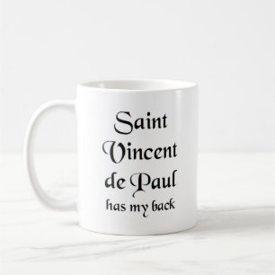 saint vincent de paul coffee mug