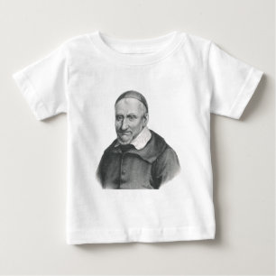Saint Vincent de Paul Gentle Mercy Art Baby T-Shirt