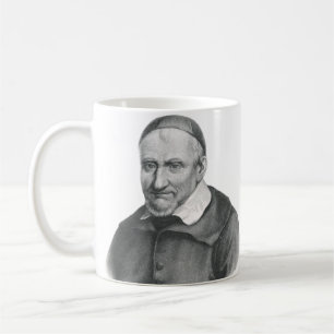 Saint Vincent de Paul Gentle Mercy Art Coffee Mug
