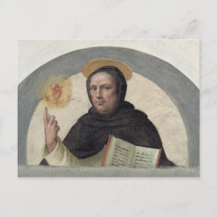 Saint Vincent Ferrer (fresco) Postcard