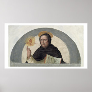 Saint Vincent Ferrer (fresco) Poster