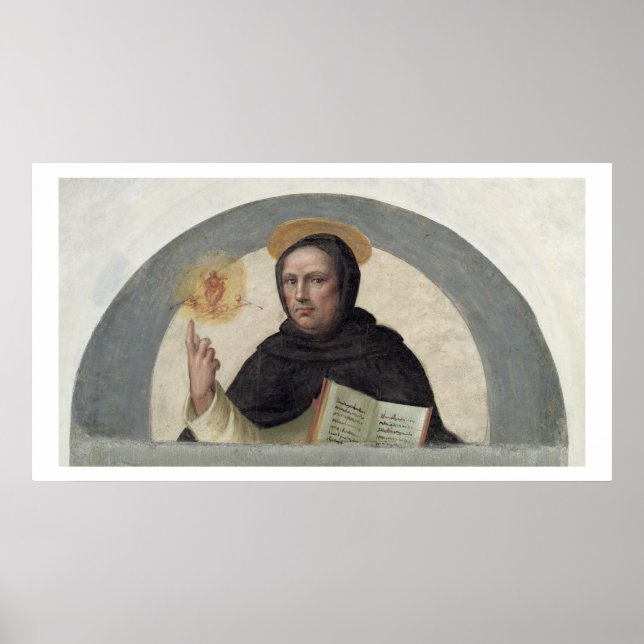 Saint Vincent Ferrer (fresco) Poster (Front)