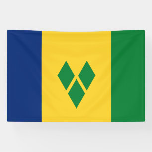 Saint Vincent Flag Banner