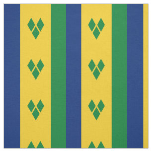 Saint Vincent Flag Fabric