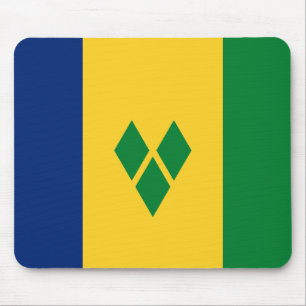 Saint Vincent Flag Mouse Mat