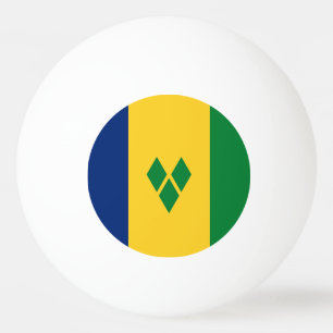 Saint Vincent Flag Ping Pong Ball