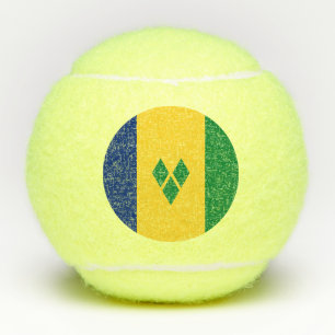 Saint Vincent Flag Tennis Balls