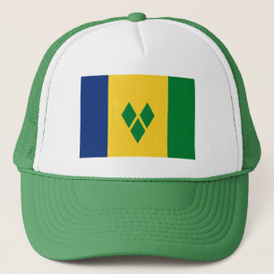 Saint Vincent Flag Trucker Hat