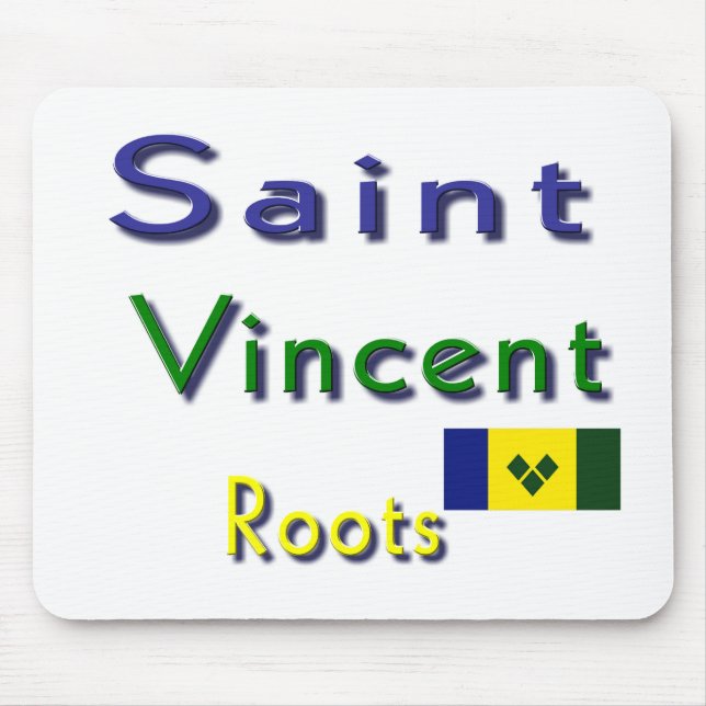 saint vincent mouse mat (Front)