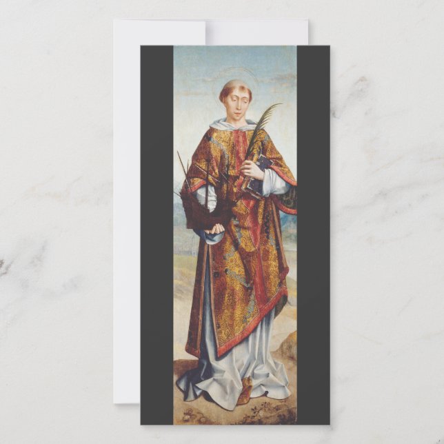 Saint Vincent of Saragossa Martyr Fine Art (Front)