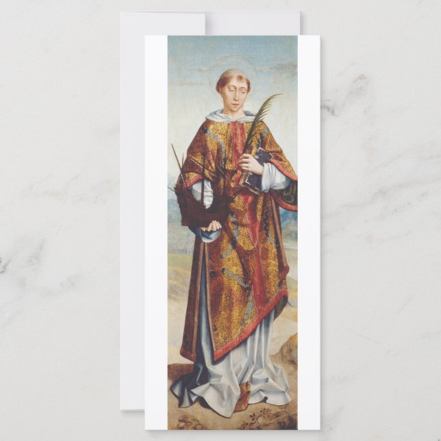Saint Vincent of Saragossa Martyr Fine Art (Front)