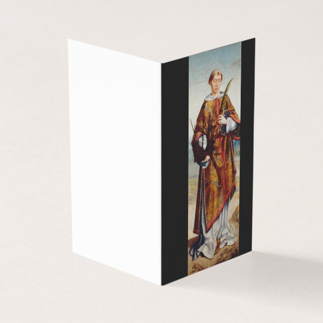Saint Vincent of Saragossa Martyr Fine Art (Outside)