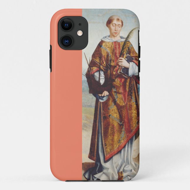 Saint Vincent of Saragossa Martyr Fine Art Case-Mate iPhone Case (Back)