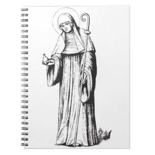 Saint Walpurga Medieval Anglo-Saxon missionary Notebook