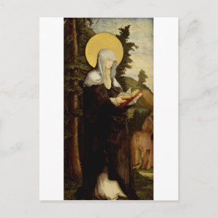 Saint Walpurga Medieval Anglo-Saxon missionary Postcard