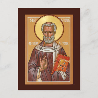 Saint Wilfred of York Prayer Card