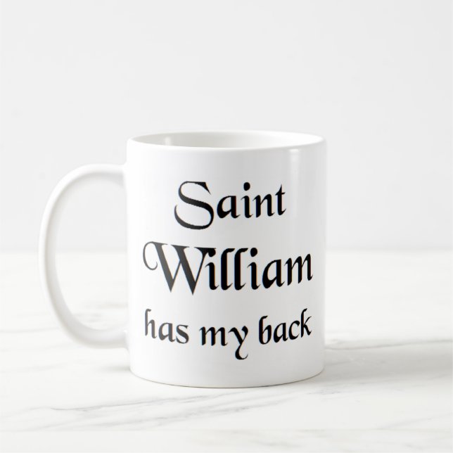 saint william coffee mug (Left)