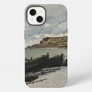 Sainte-Adresse by Monet - Boats Sea Cloudy Sky iPhone 13 Case