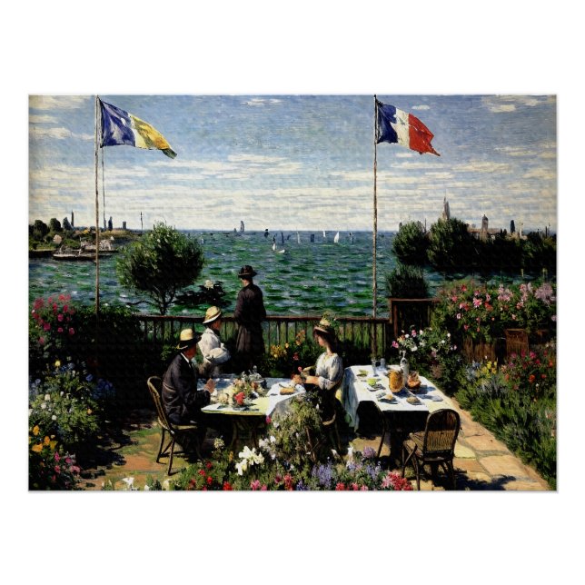 Sainte-Adresse Garden Poster (Front)