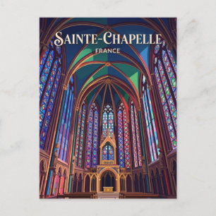 Sainte-Chapelle France Postcard