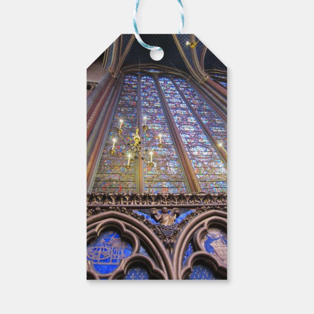 Sainte-Chapelle - Paris Gift Tags (Back)