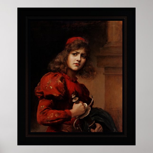 Sainte Jeanne d'Arc by Paul de La Boulaye Poster (Front)