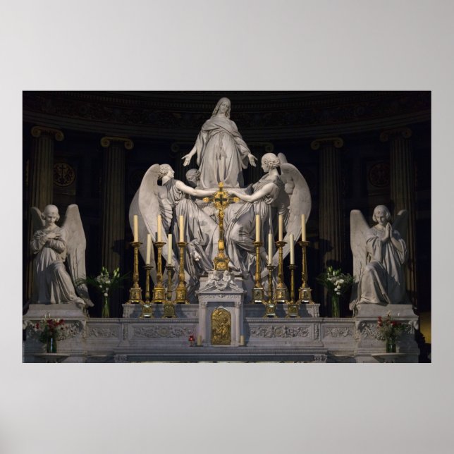Sainte-Marie-Madeleine Angel Engel Paris Poster (Front)