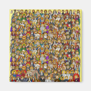 Saints, All saints, Catholic Saints Magnet