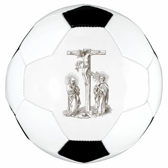 Saints and Jesus Classical Art Football (Front)