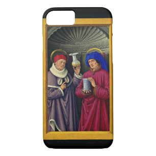 Saints Cosmas and Damian by Jean Bourdichon iPhone 8/7 Case