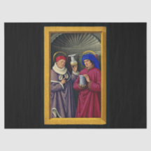 Saints Cosmas and Damian by Jean Bourdichon