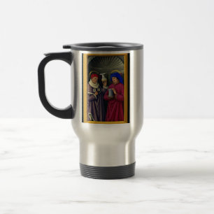 Saints Cosmas and Damian by Jean Bourdichon Travel Mug