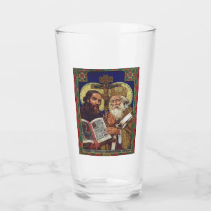 Saints Cyril and Methodius Apostles to the Slavs Glass