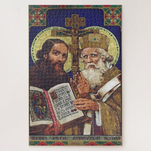 Saints Cyril and Methodius Apostles to the Slavs Jigsaw Puzzle