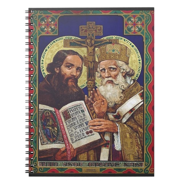 Saints Cyril and Methodius Apostles to the Slavs Notebook (Front)
