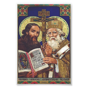 Saints Cyril and Methodius Apostles to the Slavs Photo Print