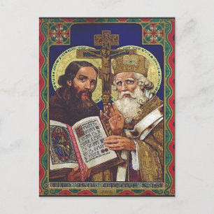 Saints Cyril and Methodius Apostles to the Slavs Postcard